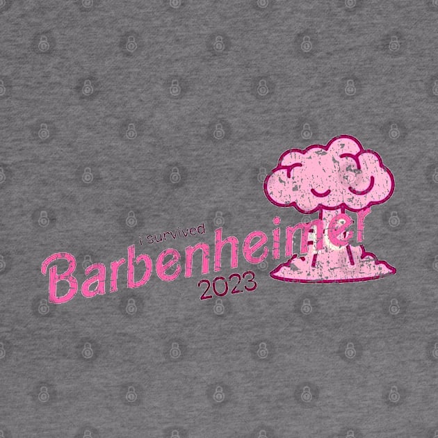 Vintage Style Barbenheimer - 2023 by BurogArt